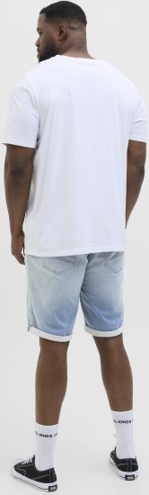Jack & Jones Rick Icon I.K. Shorts Blue Denim - Korte broeken - Grote Maten Korte Broeken Heren