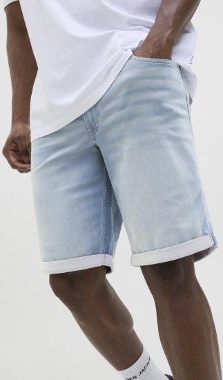 Jack & Jones Rick Icon I.K. Shorts Blue Denim - Korte broeken - Grote Maten Korte Broeken Heren
