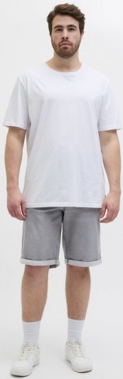 Jack & Jones Rick Icon I.K. GE 063 Shorts Grey Denim - Korte broeken - Grote Maten Korte Broeken Heren