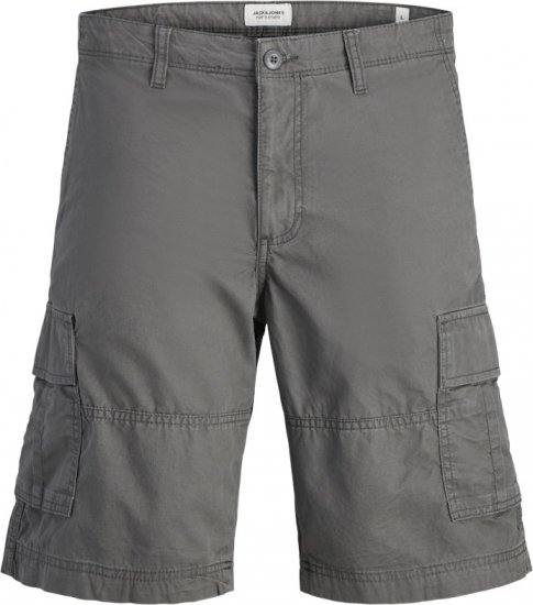 Jack & Jones Cole Mateo Cargo Shorts Castlerock - Korte broeken - Grote Maten Korte Broeken Heren