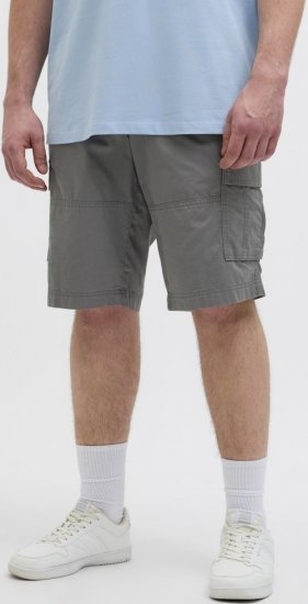 Jack & Jones Cole Mateo Cargo Shorts Castlerock - Korte broeken - Grote Maten Korte Broeken Heren