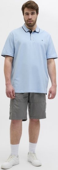 Jack & Jones Cole Mateo Cargo Shorts Castlerock - Korte broeken - Grote Maten Korte Broeken Heren