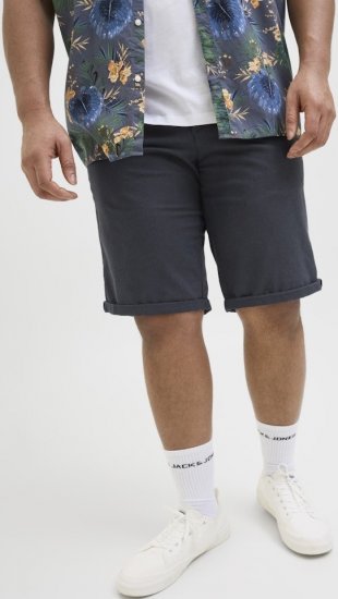 Jack & Jones Marco Erik Chino Shorts Navy Blazer - Korte broeken - Grote Maten Korte Broeken Heren