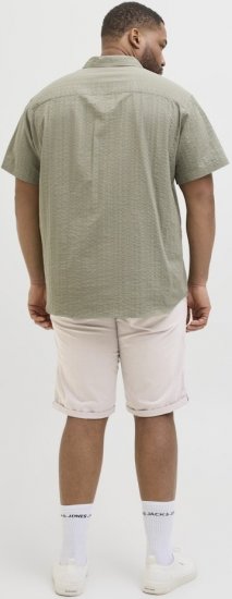 Jack & Jones Marco Erik Chino Shorts Grey - Korte broeken - Grote Maten Korte Broeken Heren