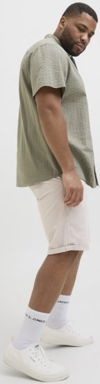 Jack & Jones Marco Erik Chino Shorts Grey - Korte broeken - Grote Maten Korte Broeken Heren