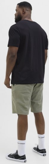 Jack & Jones Lavance Crew Neck T-Shirt Black Beauty - T-shirts - Grote Maten T-shirts Heren