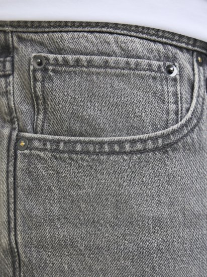 Jack & Jones Tony Original Denim Shorts Grey - Korte broeken - Grote Maten Korte Broeken Heren