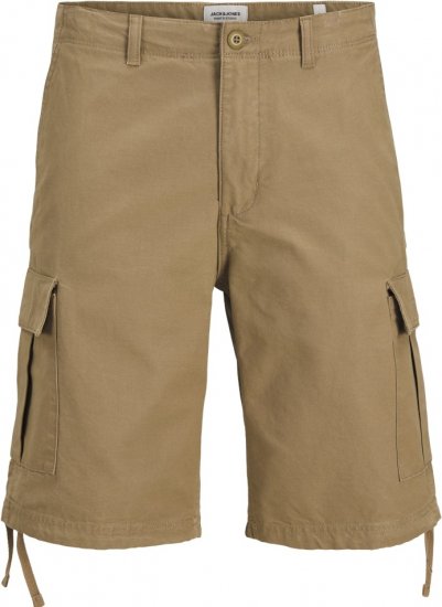 Jack & Jones Cole Barkley Cargo Shorts Brown - Korte broeken - Grote Maten Korte Broeken Heren