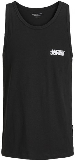 Jack & Jones Sago Tank Top Black - T-shirts - Grote Maten T-shirts Heren