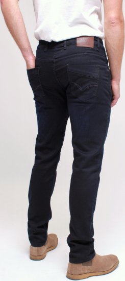 Kam Jeans Jacob Knitted Denim Reg Fit Jeans Blue-Black - Jeans & broeken - Jeans & Broeken Grote Maten Heren