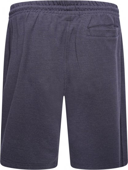 Kam Jeans 3317 Textured Interlock Shorts Indigo - Joggingbroeken & shorts - Joggingbroeken & Shorts Heren Grote Maten