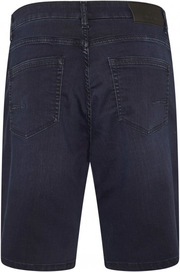 Kam Jeans NUNEZ2 Knitted Denim Stretch Shorts Dark Navy - Korte broeken - Grote Maten Korte Broeken Heren