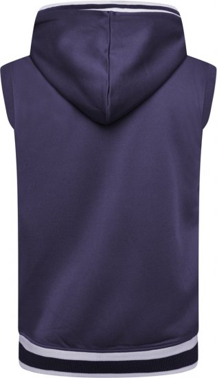 Kam Jeans TS005 Retro Tracky Set (Shorts/Sleeveless Hoodie) Navy - Motleys gekke apriluitverkoop - 