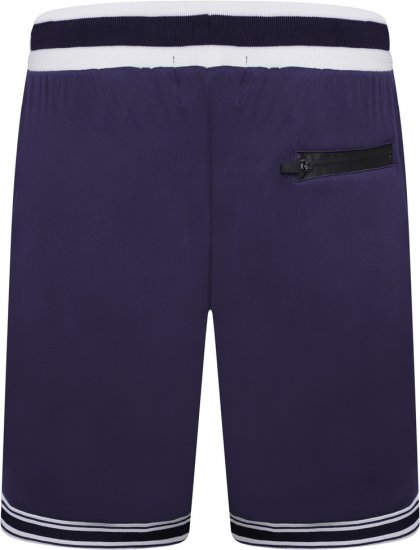 Kam Jeans TS005 Retro Tracky Set (Shorts/Sleeveless Hoodie) Navy - Motleys gekke apriluitverkoop - 
