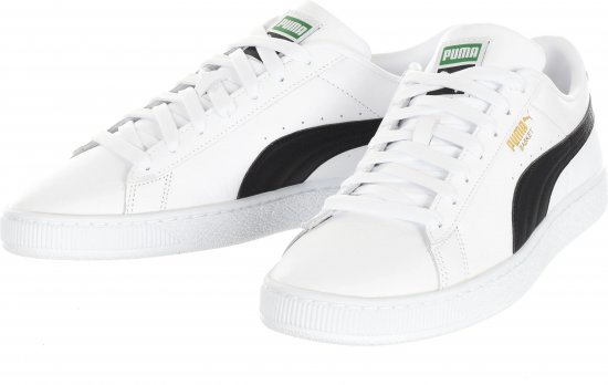 Puma Caven Sneakers White/Black - Herenschoenen 40-52 - 