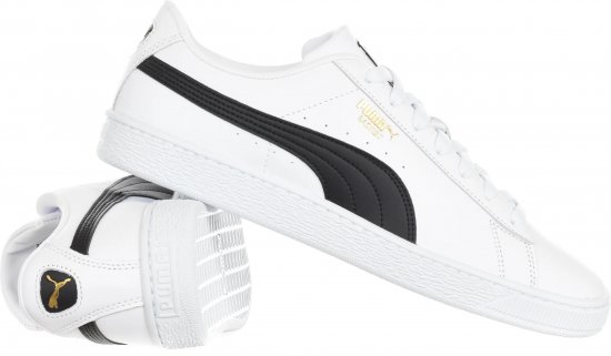 Puma Caven Sneakers White/Black - Herenschoenen 40-52 - 