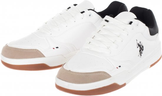 U.S. POLO ASSN. Steve - Men's Sneakers White - Herenschoenen 40-52 - 
