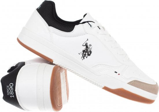 U.S. POLO ASSN. Steve - Men's Sneakers White - Herenschoenen 40-52 - 