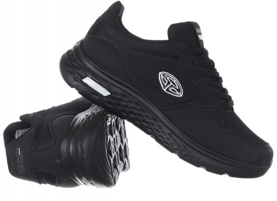 Solo Soprani Sport Delta Sneakers Black - Herenschoenen 40-52 - 