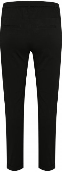 Kaffe Curve Jia Broek met riem Diepzwart - Jeans & Broeken in Grote Maten – Plus Size - 