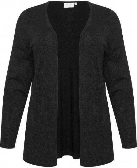 Kaffe Curve Farsia Vest Diepzwart - Sweaters & hoodies - 