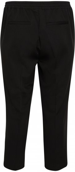 Kaffe Curve Sakira Cropped broek Diepzwart - Jeans & Broeken in Grote Maten – Plus Size - 