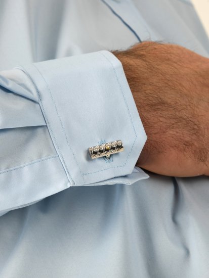 D555 Oliver Vlekbestendig Strijkvrij Stretch Overhemd Met Lange Mouwen Lichtblauw - Overhemden - Overhemden Grote Maten Heren