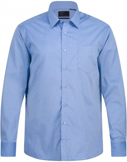 JP1880 Shirt Business Comfort Fit Light Blue TALL - HERENKLEDING MT-6XLT - Tall Kleding Heren