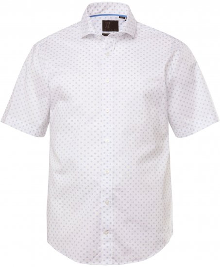 JP1880 Business Modern Fit Short Sleeve Shirt TALL Off-White - TALL overhemden - 