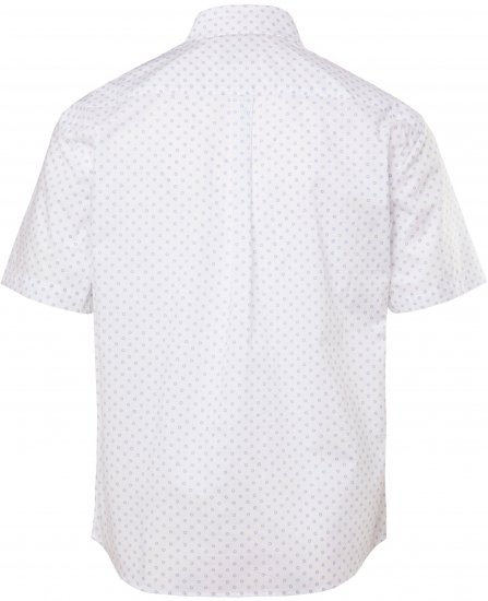 JP1880 Business Modern Fit Short Sleeve Shirt TALL Off-White - TALL overhemden - 