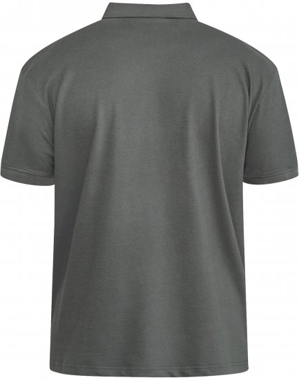 North Latitude 61347 Polo met Rits Donkergroen - Polo shirts - Grote Maten Poloshirts Heren