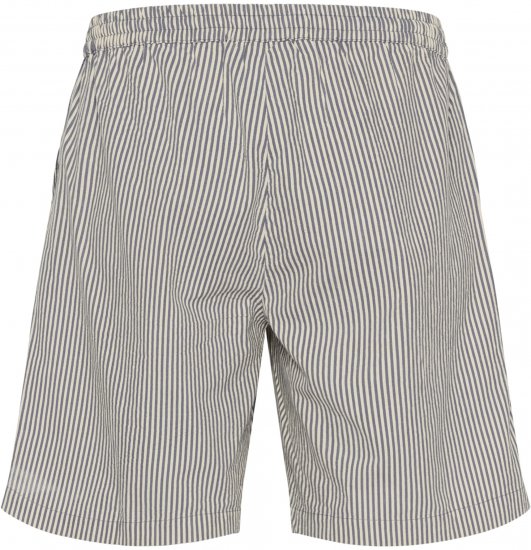 Kaffe Curve Nana Gestreepte shorts Middernacht/Wit gestreept - Jeans & Broeken in Grote Maten – Plus Size - 