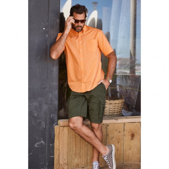 JP1880 Shorts Cargo Bermuda Dark Olive - Korte broeken - Grote Maten Korte Broeken Heren