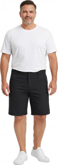 Dobsom Nebraska Korte Broek Zwart - Korte broeken - Grote Maten Korte Broeken Heren