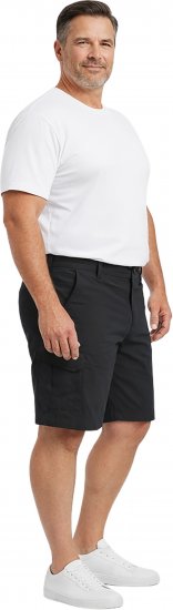 Dobsom Nebraska Korte Broek Zwart - Korte broeken - Grote Maten Korte Broeken Heren