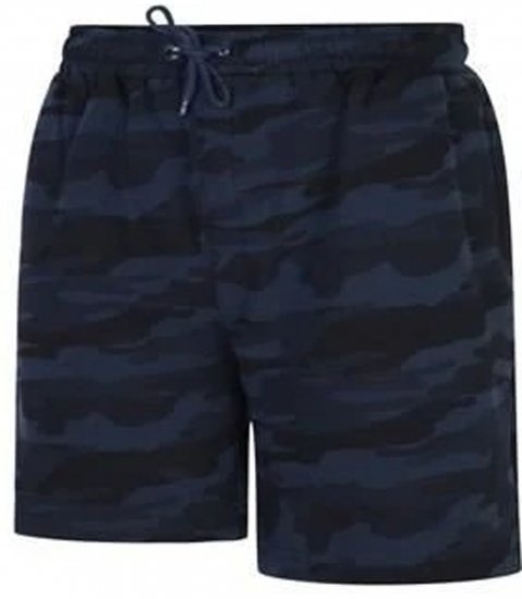 Espionage LW134 Camoflaged Shorts Navy - Joggingbroeken & shorts - Joggingbroeken & Shorts Heren Grote Maten