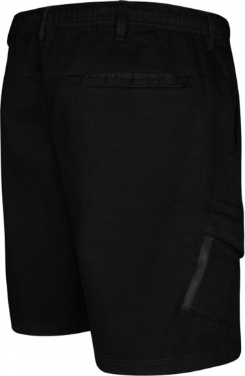 Espionage LW166 Cargo Shorts Black - Korte broeken - Grote Maten Korte Broeken Heren