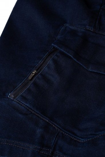 Espionage LW166 Cargo Shorts Indigo - Korte broeken - Grote Maten Korte Broeken Heren