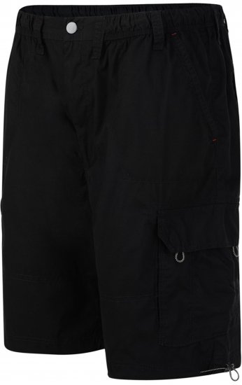 Espionage ST042 Cargo Shorts Black - Korte broeken - Grote Maten Korte Broeken Heren