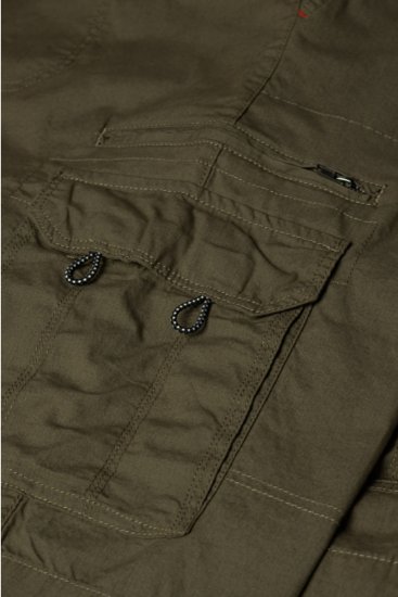 Espionage ST042 Cargo Shorts Olive - Korte broeken - Grote Maten Korte Broeken Heren