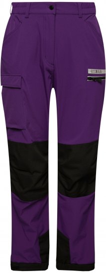 Ulla Popken HYPRAR Multifunctional Durable Inset Trekking Pants Plum - Jeans & Broeken in Grote Maten – Plus Size - 
