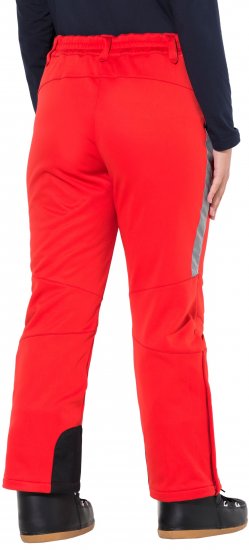 Ulla Popken Softshell Trousers Waterproof Zip Pockets Snow Gaiters Salsa - Jeans & Broeken in Grote Maten – Plus Size - 