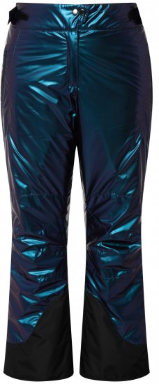 Ulla Popken Ski Pants Water-Repellent MBlue-Of-Pearl Velcro Closure Snow Gaiter Blue - Jeans & Broeken in Grote Maten – Plus Size - 