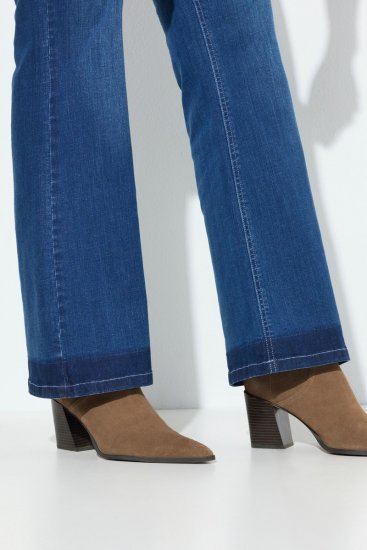 Ulla Popken Stretch Fit Bootcut Jeans Blue Denim - Ulla Popken - Ulla Popken Grote Maten Kleding