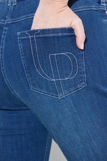 Ulla Popken Stretch Fit Bootcut Jeans Blue Denim - Ulla Popken - Ulla Popken Grote Maten Kleding