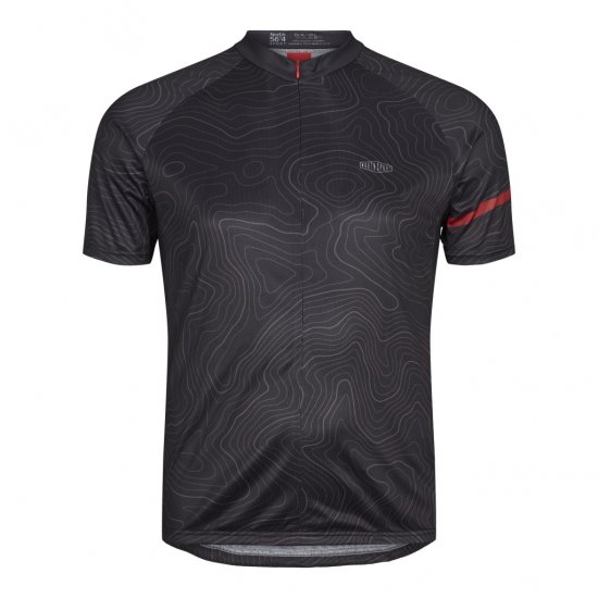 North Latitude Sport Bike Shirt Black - Fietskleding - 