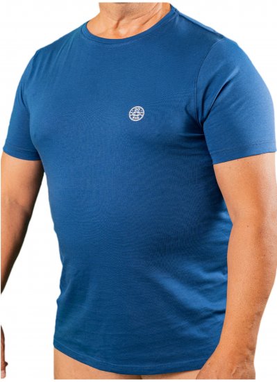 20 Nodi Mezzogiorno Sports T-Shirt Royal Blue - T-shirts - Grote Maten T-shirts Heren
