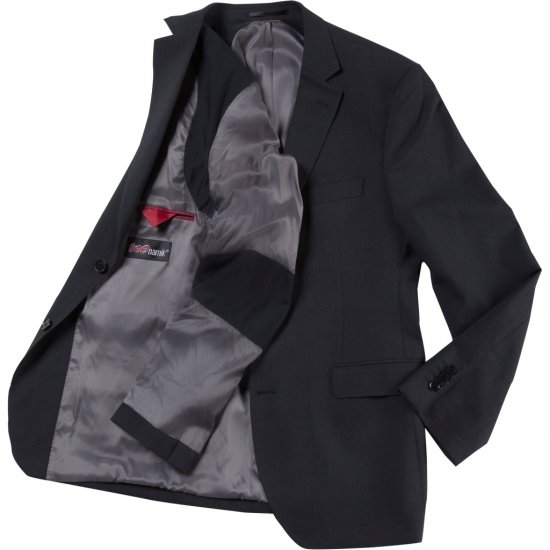 JP1880 Classic Two Button Stretch Suit Jacket Grey - Pakken - Grote Maten Kostuum Heren
