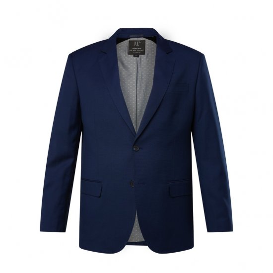 JP1880 Kasos Suit Jacket Flexnamic Navy - Pakken - Grote Maten Kostuum Heren