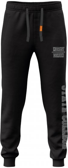 Motley Denim Lyon Sweatpants Black - Joggingbroeken & shorts - Joggingbroeken & Shorts Heren Grote Maten